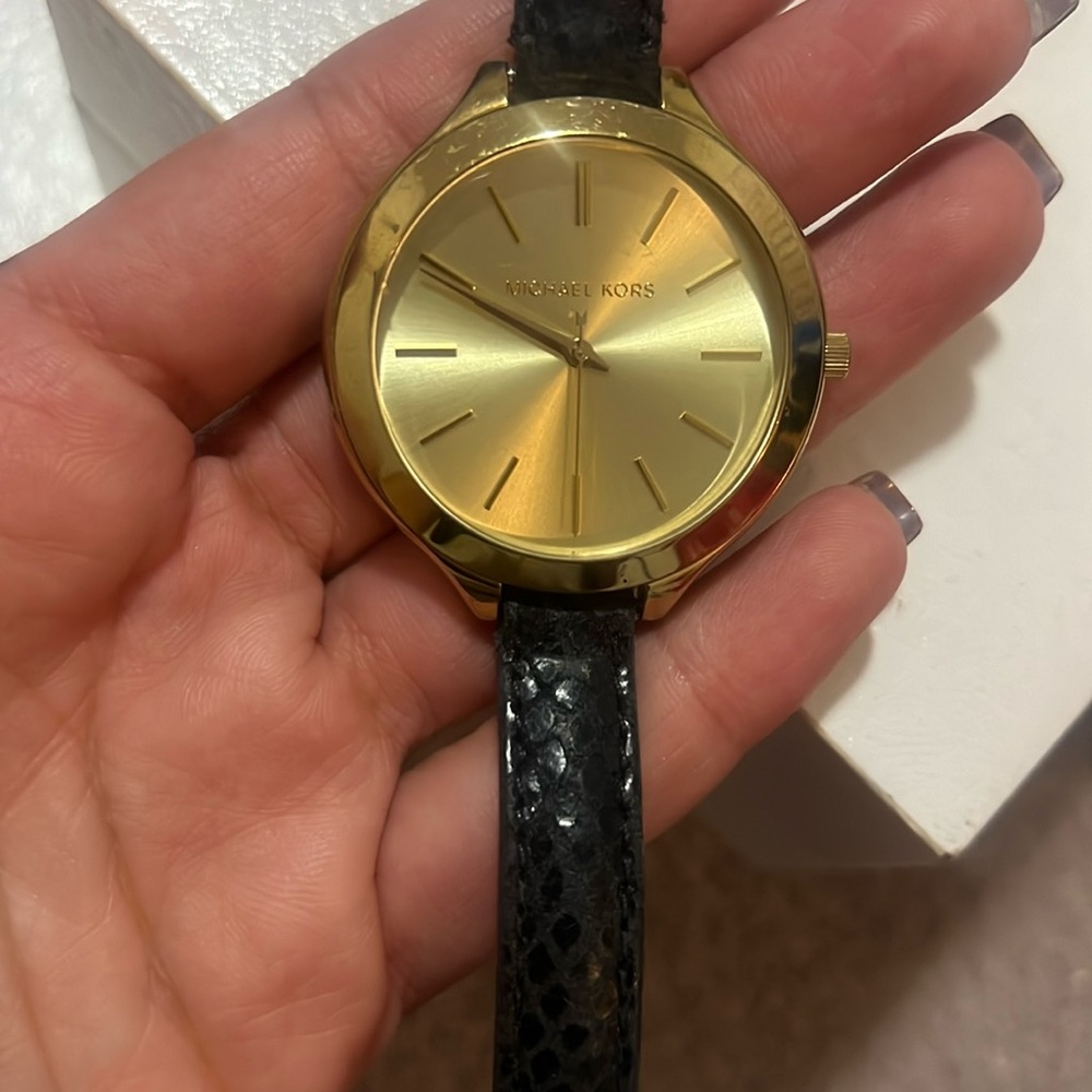 Michael Kors wrap watch.
